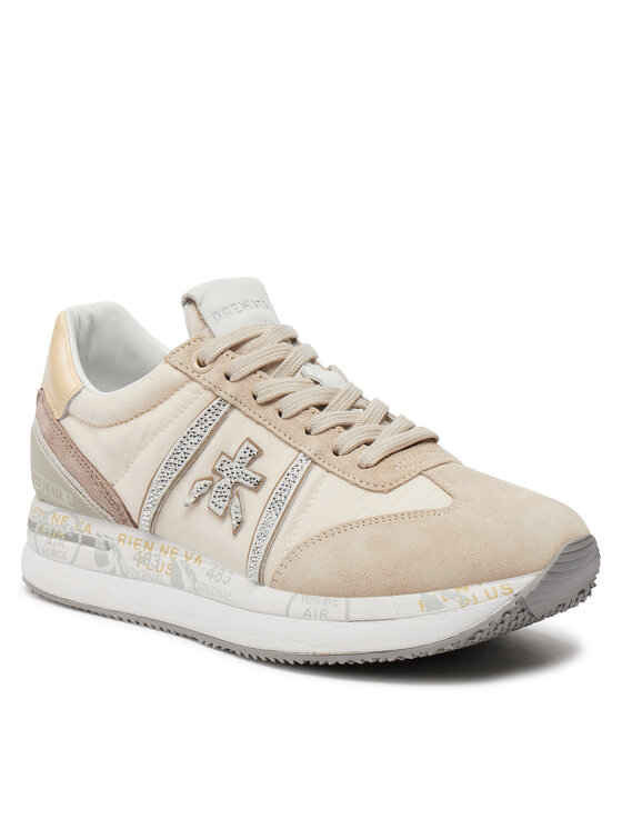 Premiata Premiata Сникърси Conny VAR 6671 Екрю