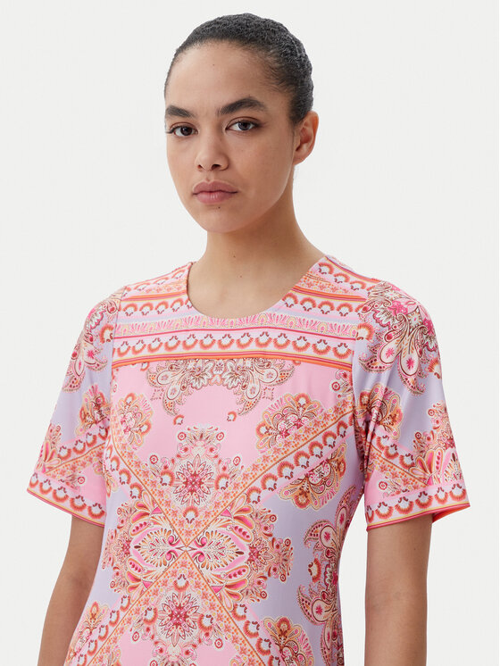 Hale Bob Hale Bob Sommerkleid 4YAS614A Rosa Regular Fit