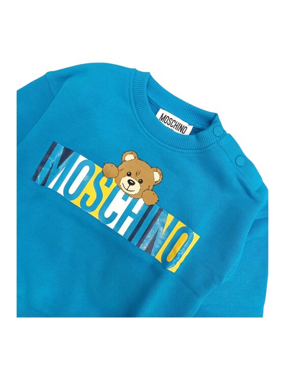 LOVE MOSCHINO LOVE MOSCHINO Felpa q-bab-68975 Turchese Regular Fit