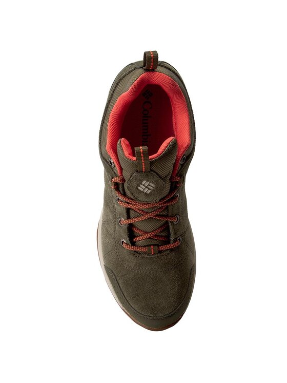 Columbia Columbia Παπούτσια πεζοπορίας Fire Venture Low Waterproof BL1715 Πράσινο
