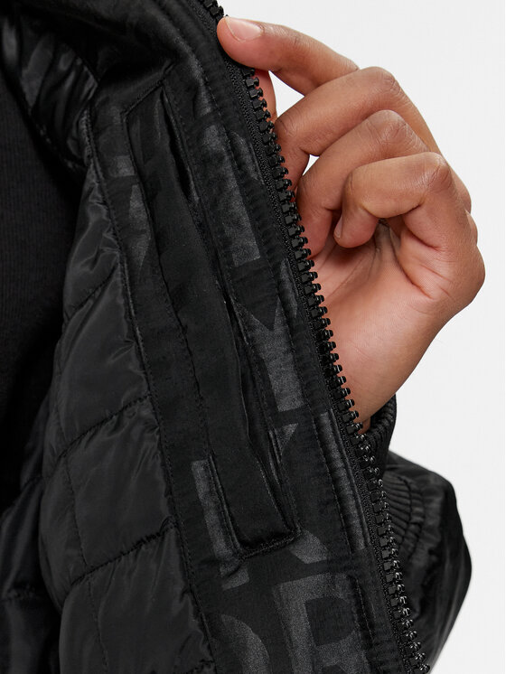 Calvin Klein Jeans Calvin Klein Jeans Яке бомбър Logo Aop J30J324658 Черен Oversize
