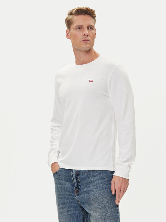 Levi's® Levi's® S dlouhým rukávem Original Logo Tee 72848-0000 Bílá Regular Fit