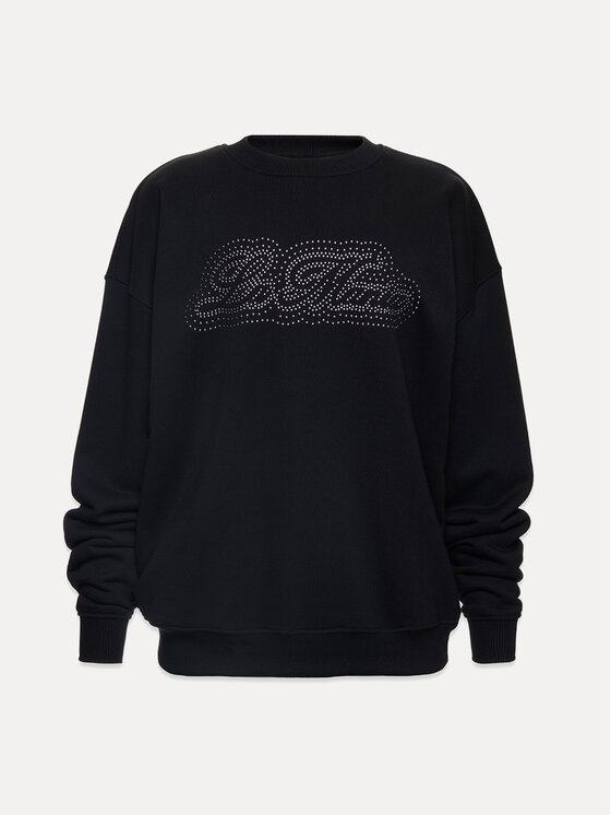 La Mania La Mania Mikina GRIS Čierna Basic Fit