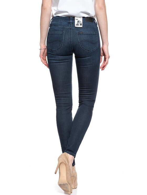 Lee Lee Jeansy L526RKIN Niebieski Regular Fit