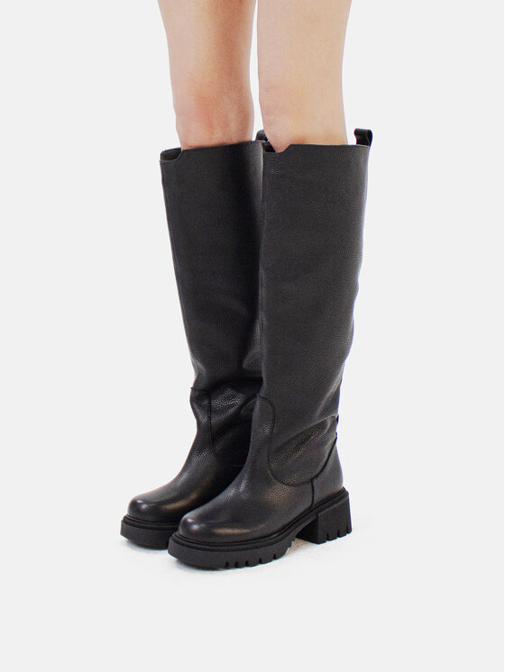 L37 L37 Kozaki DREAM BOOTS Czarny