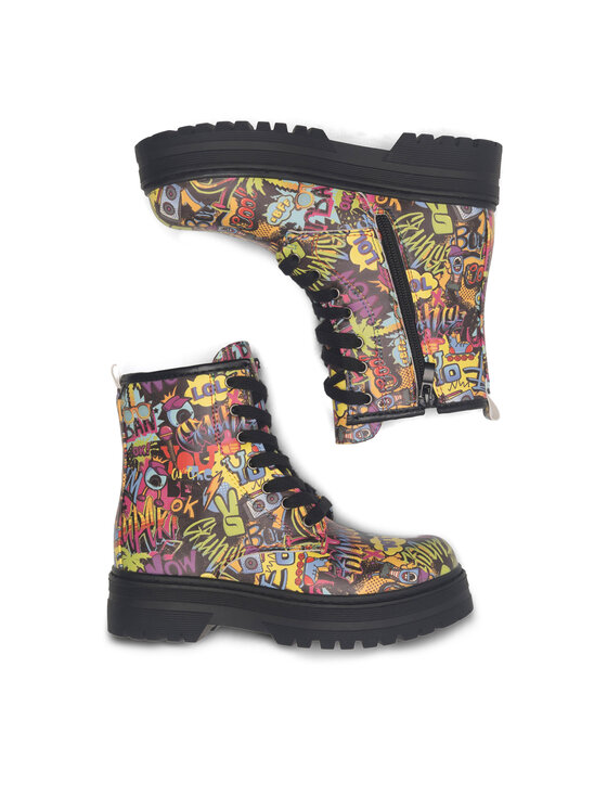 DeeZee DeeZee Škornji AVO-81587-001 Pisana