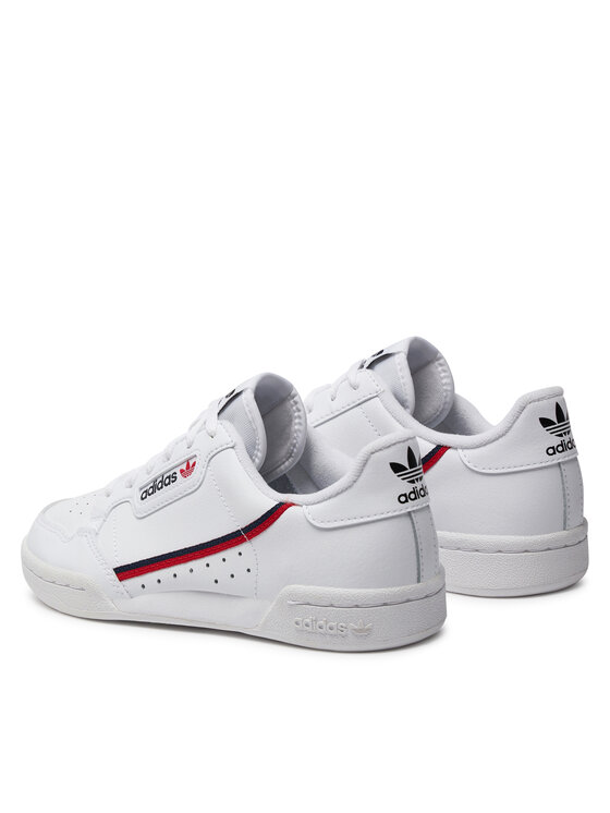 adidas adidas Sneakersy Continental 80 J F99787 Bílá