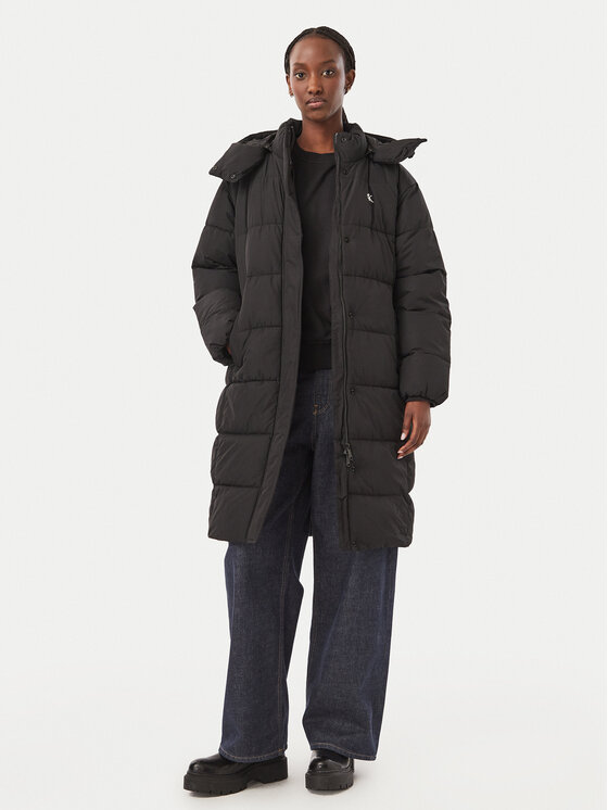 Calvin Klein Jeans Calvin Klein Jeans Зимно яке Matte LV047H505G Черен Relaxed Fit