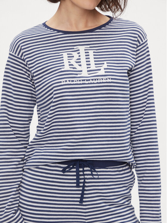 LAUREN RALPH LAUREN Lauren Ralph Lauren Piżama ILN92311 Granatowy Regular Fit