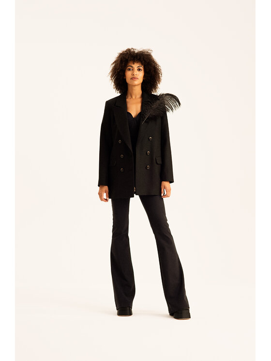 Chérir Paris Chérir Paris Marynarka oversize Czarny Oversize