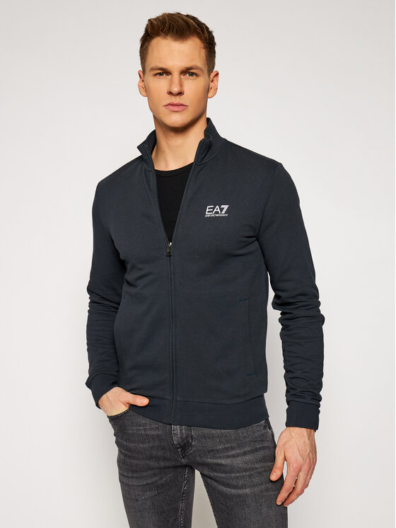 EA7 Emporio Armani Bluză 8NPM01 PJ05Z 1578 Bleumarin Regular Fit