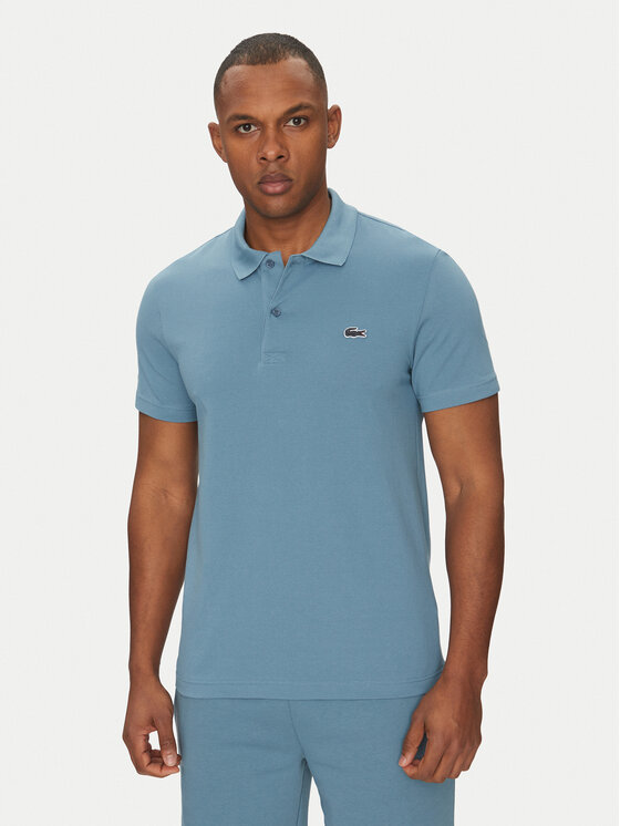 Lacoste Polokošeľa DH5522 Modrá Regular Fit