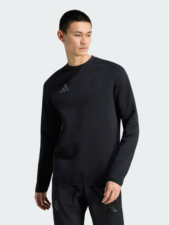 adidas adidas Bluza techniczna 162116 Czarny Regular Fit