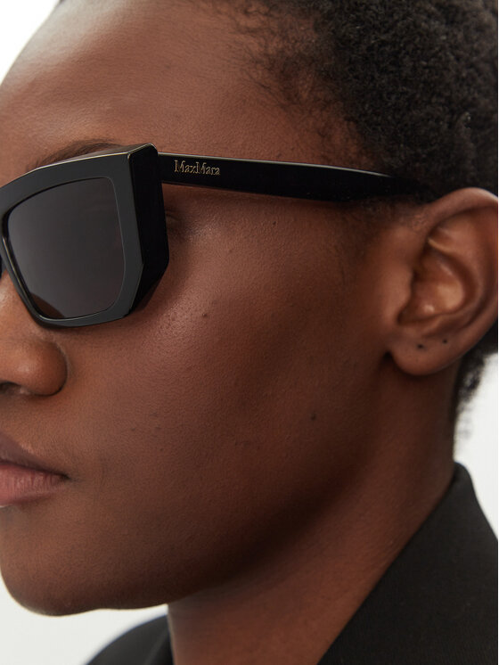 Max Mara Max Mara Okulary przeciwsłoneczne MM0126 01A Czarny