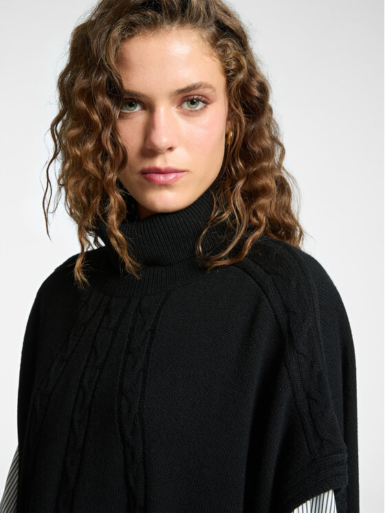 Elena Mirò Elena Mirò Maglione S741E003464N033 Nero Regular Fit