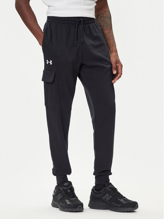 Under Armour Under Armour Παντελόνι φόρμας Ua Rival 1382134 Μαύρο Regular Fit