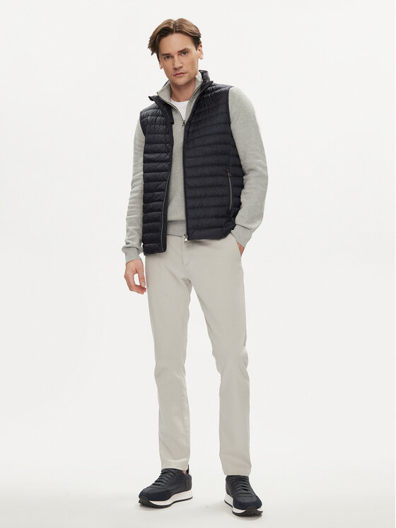 Geox Geox Prsluk Warrens M4525C T2449 F1624 Tamnoplava Regular Fit