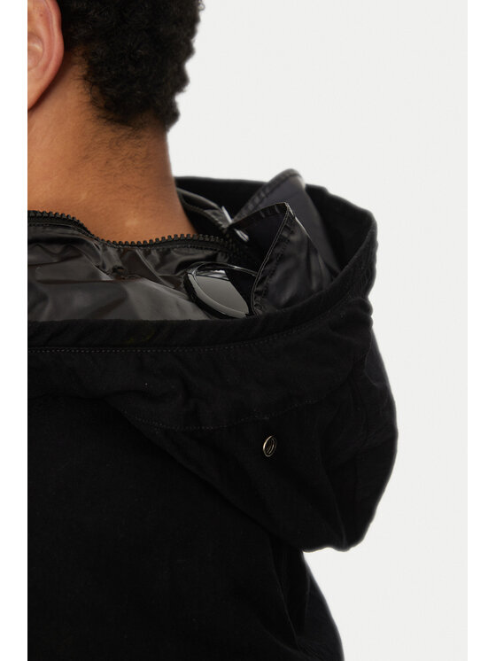 C.P. Company C.P. Company Prechodná bunda 18CMOW223A110320G Čierna Regular Fit