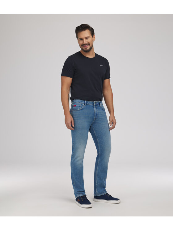 Lee Cooper Lee Cooper Jeansy JEANS M MARCUS 3262 BRUSHED Niebieski Regular Fit