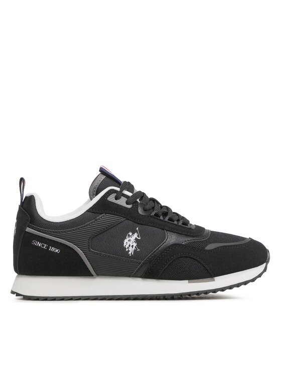 Sneakers U.S. Polo Assn. Ethan ETHAN001 BLK-GRY01