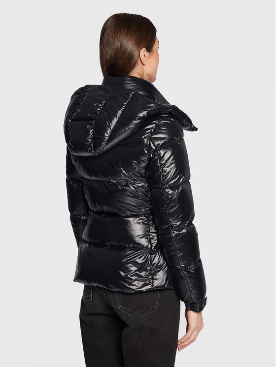 Add Add Μπουφάν πουπουλένιο 6AW771 Μαύρο Regular Fit