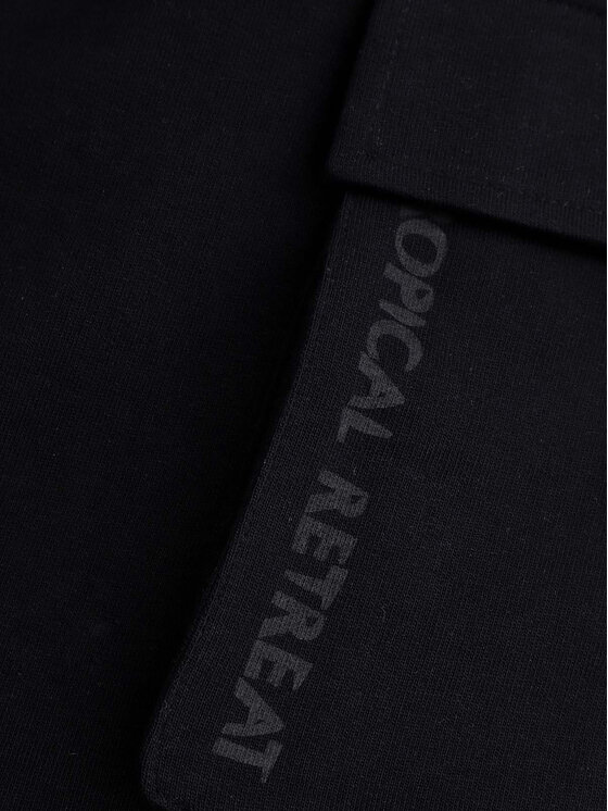 Coccodrillo Coccodrillo Pantaloncini sportivi WC5120503TBJ Nero Regular Fit