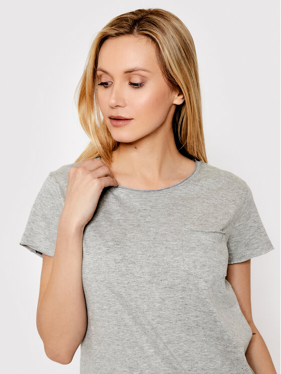 T-shirt LTS-544FRESHA Grigio Relaxed Fit