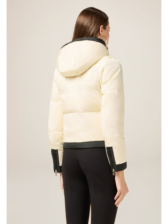 Oltre Oltre Giubbotto piumino F903R001512N0Z3 Bianco Boxy Fit