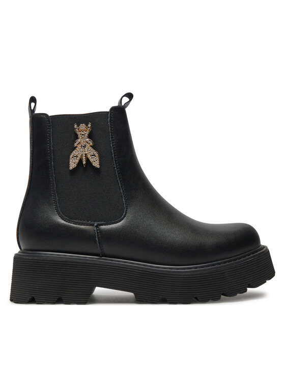 Ghete Jodhpur Patrizia Pepe PJ885 Negru