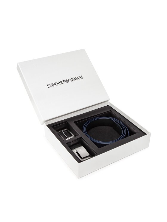 Curea pentru Bărbați Emporio Armani Y4S498 YLP4E 81285 Bleumarin