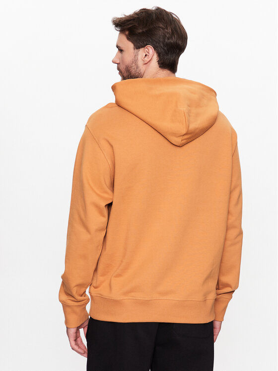 New Balance New Balance Bluza MT23565 Pomarańczowy Relaxed Fit