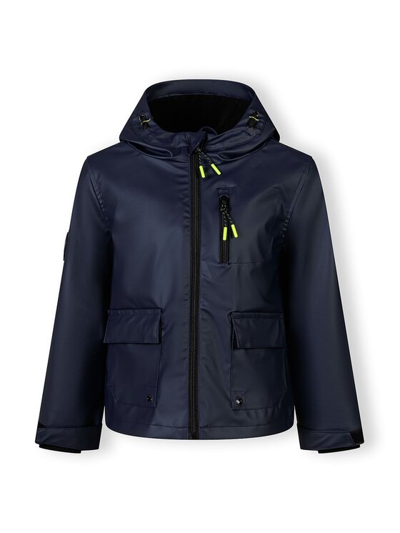 minoti minoti Kurtka przeciwdeszczowa 29COAT207 Granatowy Regular Fit