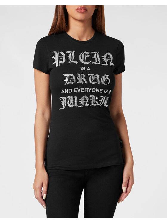 PHILIPP PLEIN PHILIPP PLEIN T-Shirt 2453 Czarny