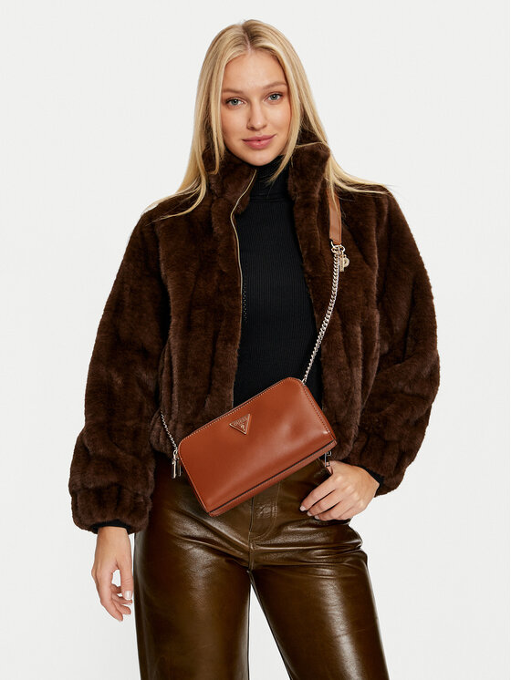 Guess Guess Дамска чанта HWVG94 93120 Кафяв
