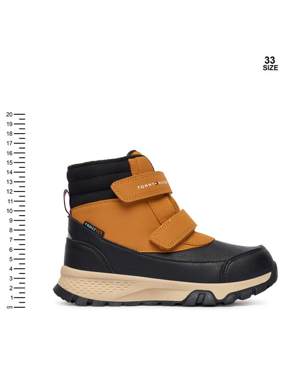Tommy Hilfiger Tommy Hilfiger Снігоходи Velcro Bootie T1X5-34134-1592 D Чорний