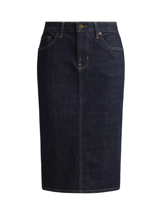 LAUREN RALPH LAUREN LAUREN RALPH LAUREN Suknja olovka 200P14644001 Tamnoplava Regular Fit