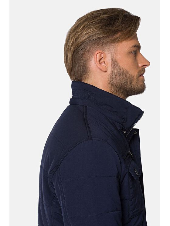 Lancerto Lancerto Kurtka zimowa Taranto Granatowy Regular Fit