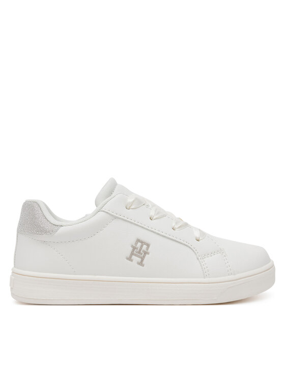 Tommy Hilfiger Tommy Hilfiger Снікерcи Low Cut Velcro Sneaker T1A9-33728-1439 S Білий