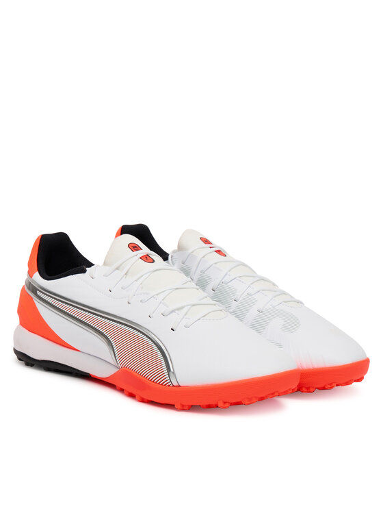 Puma Puma Ποδοσφαιρικά Παπούτσια King Match Tt 108835 01 Λευκό