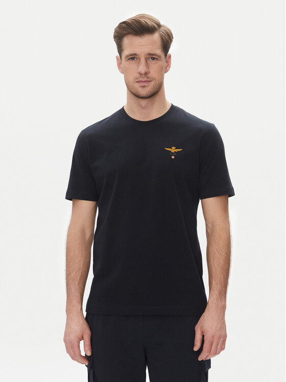 Férfi Póló Aeronautica Militare, Méret: M, Sötétkék, 251TS1580J372