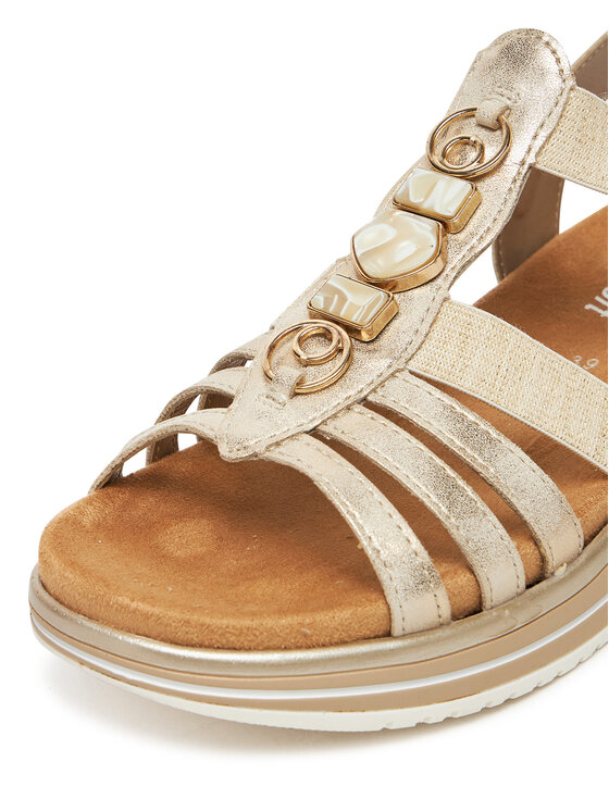 Remonte Remonte Sandalen D1J60-91 Goldfarben
