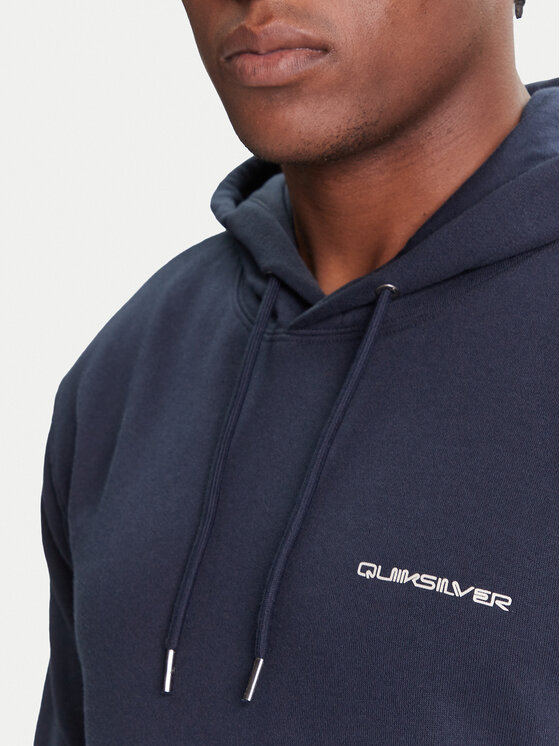 Quiksilver Quiksilver Majica dugih rukava Graphic Hoodie EQYFT05131 Tamnoplava Regular Fit