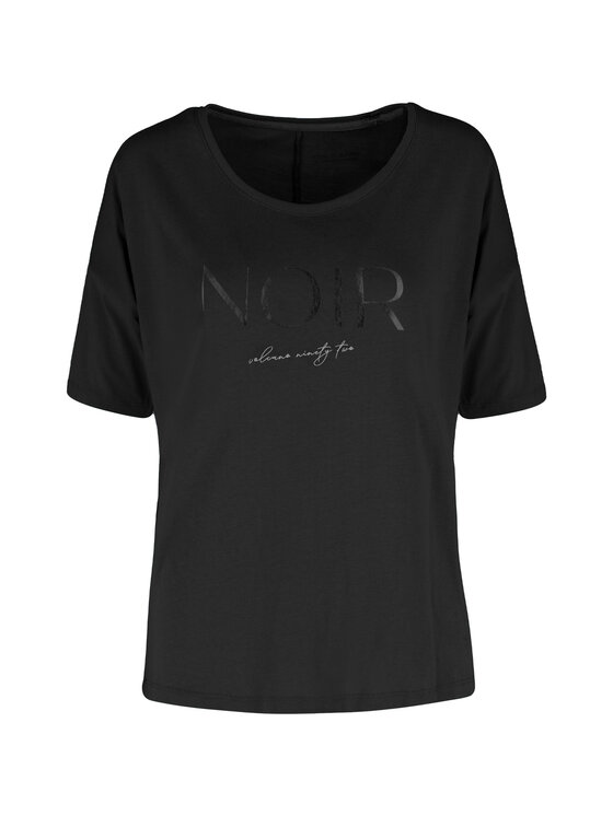 Volcano Volcano T-Shirt T-ICON Czarny Regular Fit