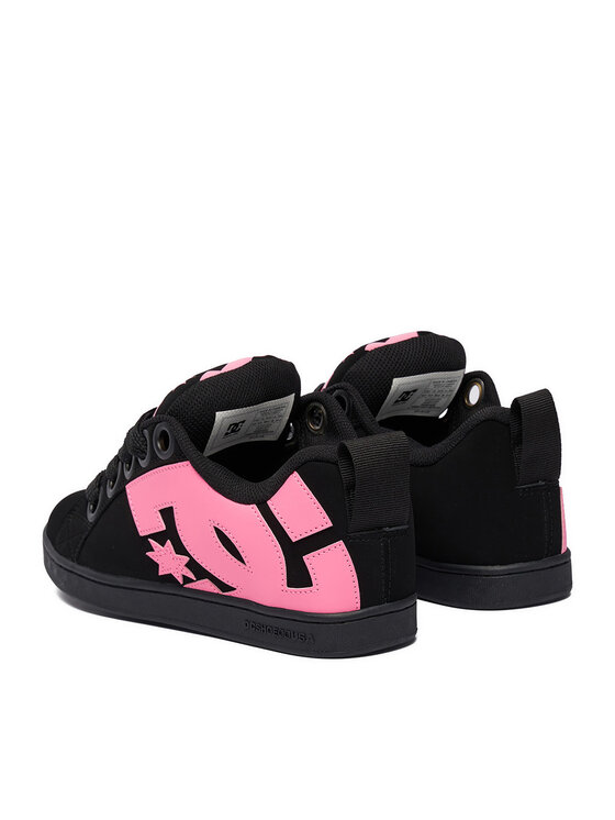 DC Shoes DC Shoes Sneakersy EO-COURT GRAFFIK PUFF DC04916003 Czarny
