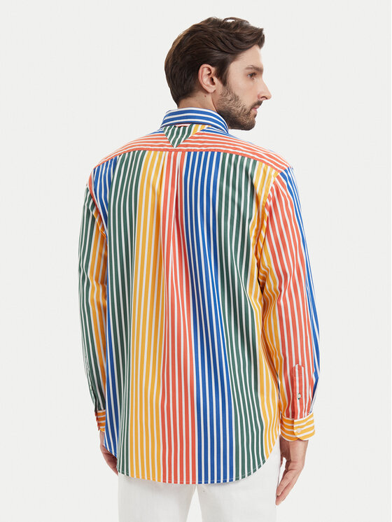 Tommy Hilfiger Tommy Hilfiger Srajca Prep MW0MW43303 Pisana Regular Fit