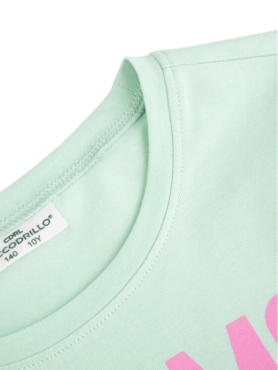 Coccodrillo Coccodrillo T-särk WC5143203HGJ Roheline Regular Fit