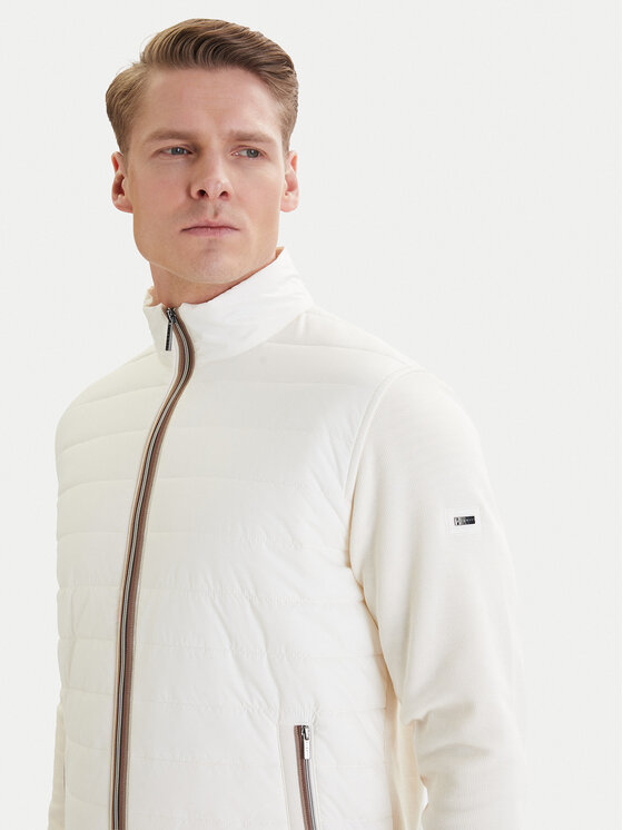 Bugatti Bugatti Übergangsjacke 8700-15121E Écru Regular Fit