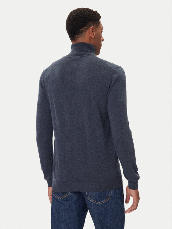 Guess Guess Rollkragenpullover M5BR09 Z0432 Dunkelblau Regular Fit