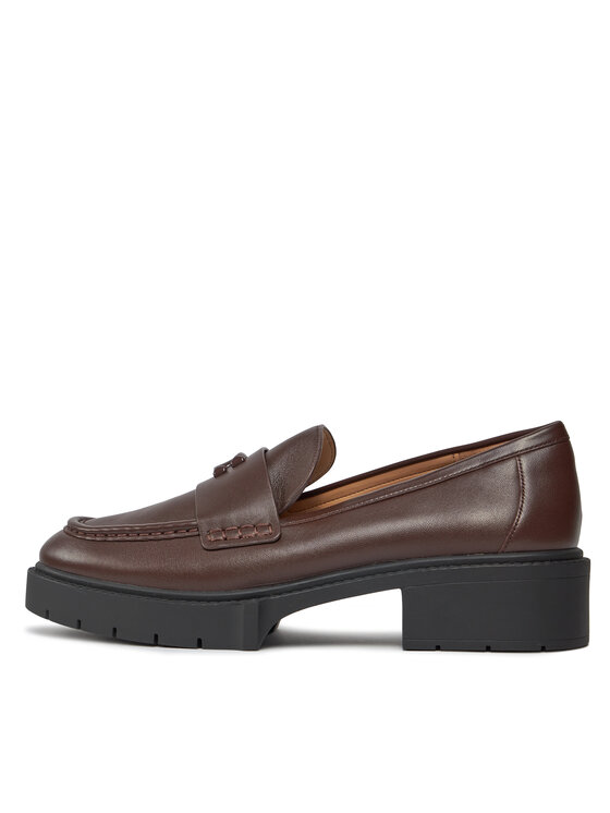 Coach Coach Loafersy Leah CB990 Brązowy