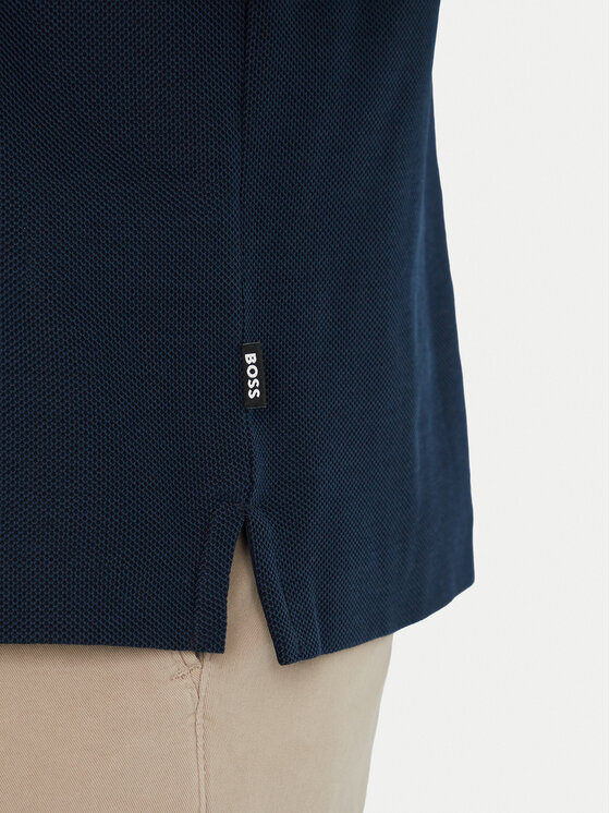 BOSS BOSS Поло H-Pei 88 50565320 Cиній Regular Fit